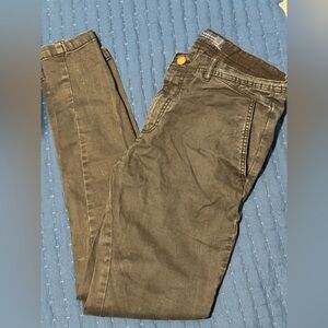 Zara Green Slim‎ Jeans Casual Wear